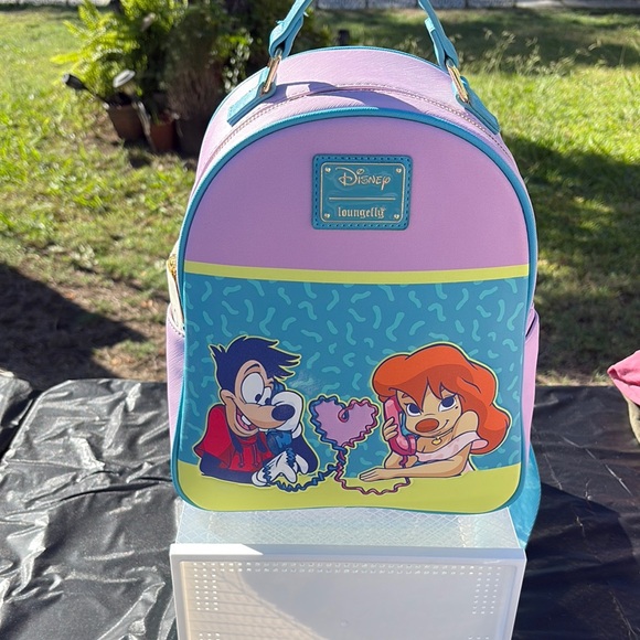 Loungefly Handbags - Loungefly Disney Goofy and Max Pastel Backpack